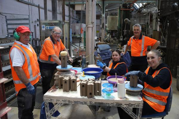 Assembly Team - Eric, Evan, Phoebe, Bruce and Elise