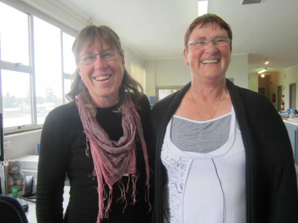 Denise & Heather (NZI 25 Club) are still dark about their pic in August 2011
