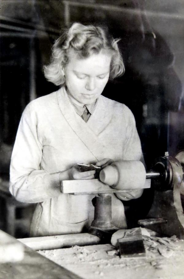 At work in 1936