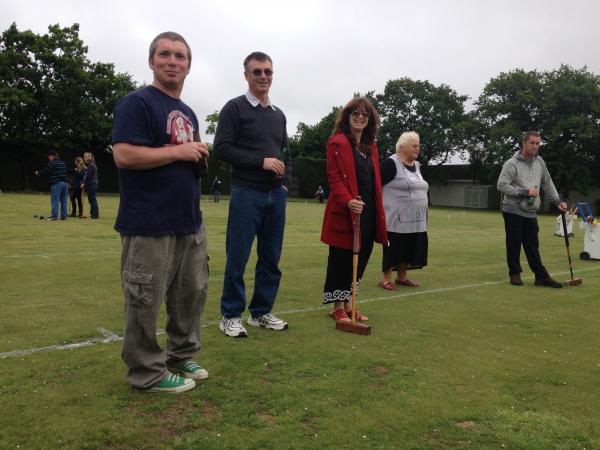 Our 2012 Christmas 'do' was at Aorangi Croquet Club in Timaru